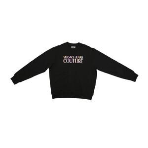 Versace Jeans Couture Institutional Logo Sweatshirt Black Size 2XL 3201